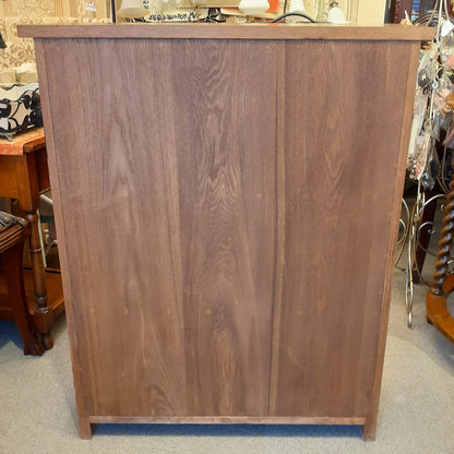 シェルフ 3段シェルフ オープンシェルフ 本棚 英国アンティーク風シェルフ ブックケース オープン3段シェルフ 飾り棚 オーク材家具 アンティーク風家具 177014