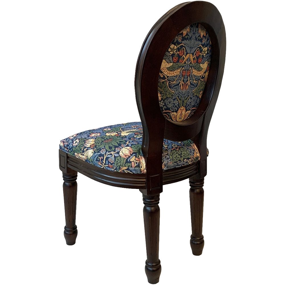 ドールチェア ウィリアムモリス ウイリアムモリス WilliamMorris アンティーク調 椅子 アンティーク風家具 いちご泥棒 StrawberryThief 17709DC-VI01