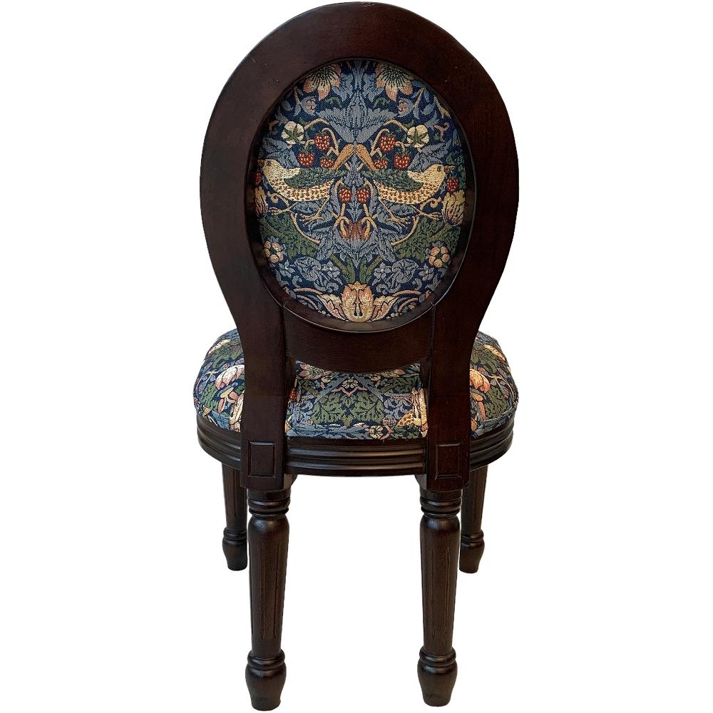ドールチェア ウィリアムモリス ウイリアムモリス WilliamMorris アンティーク調 椅子 アンティーク風家具 いちご泥棒 StrawberryThief 17709DC-VI01