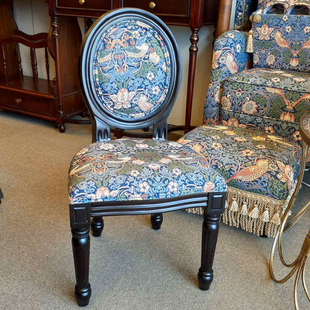 ドールチェア ウィリアムモリス ウイリアムモリス WilliamMorris アンティーク調 椅子 アンティーク風家具 いちご泥棒 StrawberryThief 17709DC-VI01