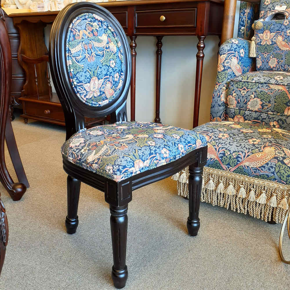 ドールチェア ウィリアムモリス ウイリアムモリス WilliamMorris アンティーク調 椅子 アンティーク風家具 いちご泥棒 StrawberryThief 17709DC-VI01