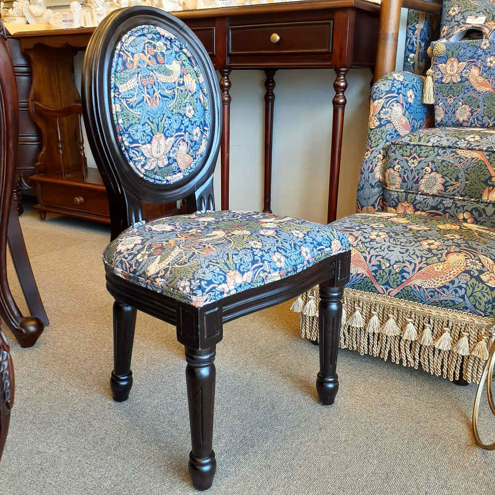 ドールチェア ウィリアムモリス ウイリアムモリス WilliamMorris アンティーク調 椅子 アンティーク風家具 いちご泥棒 StrawberryThief 17709DC-VI01