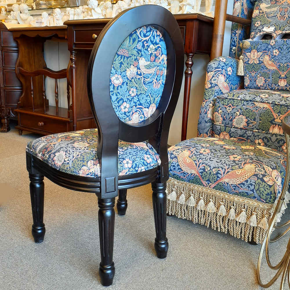 ドールチェア ウィリアムモリス ウイリアムモリス WilliamMorris アンティーク調 椅子 アンティーク風家具 いちご泥棒 StrawberryThief 17709DC-VI01