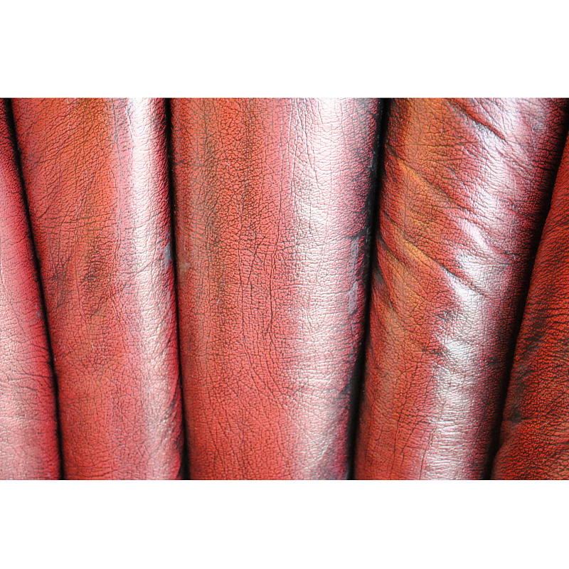 ソファ 1人掛けソファ アームチェア ウイングチェア シェルバックチェア 一人掛けソファ 椅子 おしゃれ 本革製 皮革 レッド 赤 Chair 210036