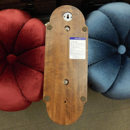 時計 オシャレ 壁掛け時計 両面文字盤 両面時計 駅舎時計 ステーションクロック 古木 イタリア製 掛時計 真鍮 丸 ウォールクロック カパーニ CAPANNI 301222