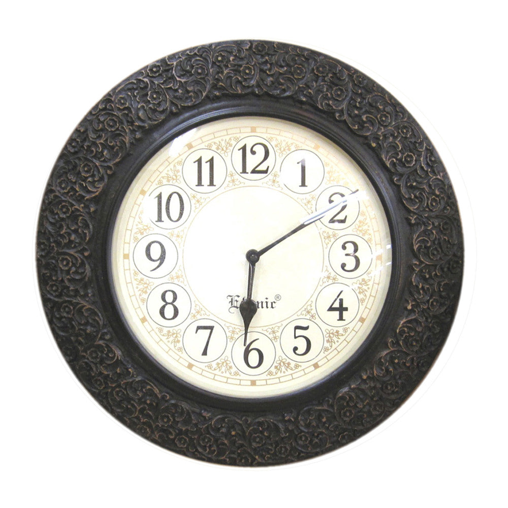 時計 壁掛け時計 掛時計 オシャレ おしゃれ ウォールクロック ウォール クロック 丸型時計 EthnicClockMakerts 306000