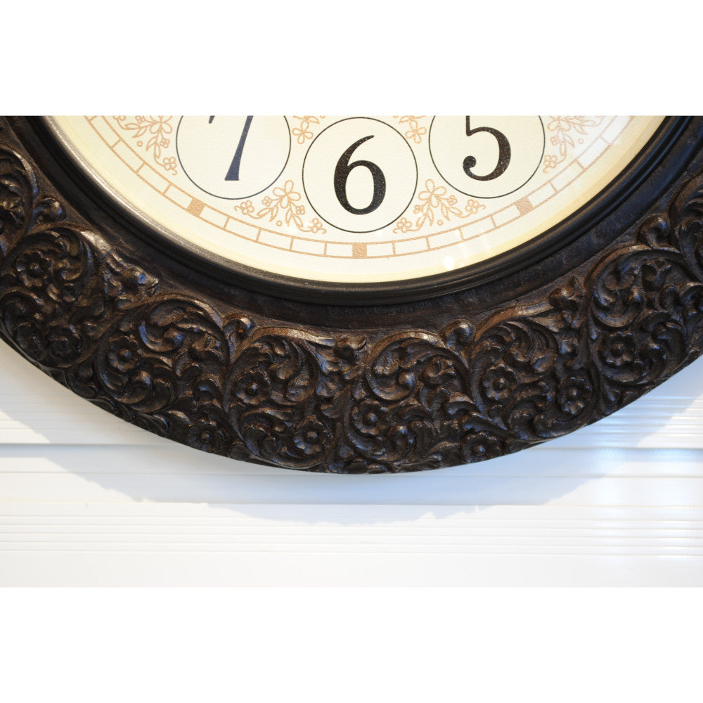 時計 壁掛け時計 掛時計 オシャレ おしゃれ ウォールクロック ウォール クロック 丸型時計 EthnicClockMakerts 306000