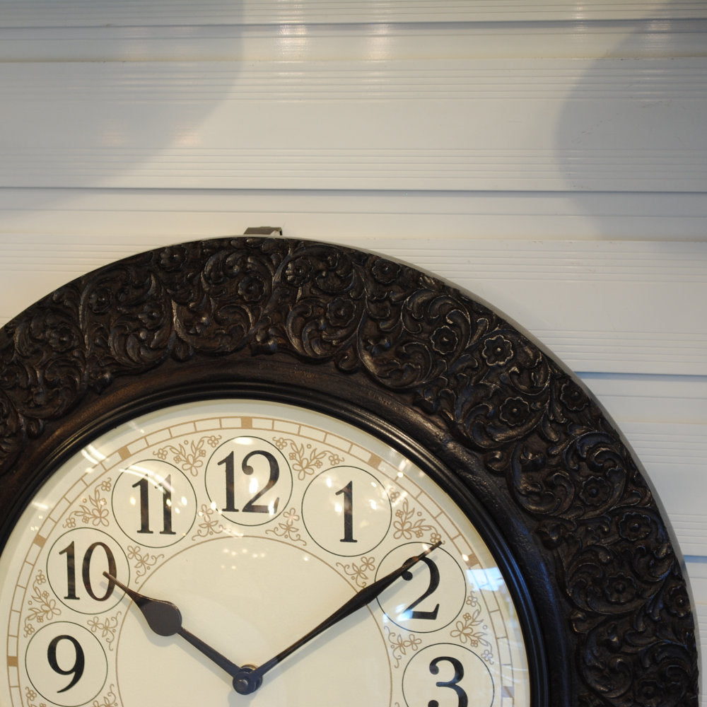 時計 壁掛け時計 掛時計 オシャレ おしゃれ ウォールクロック ウォール クロック 丸型時計 EthnicClockMakerts 306000