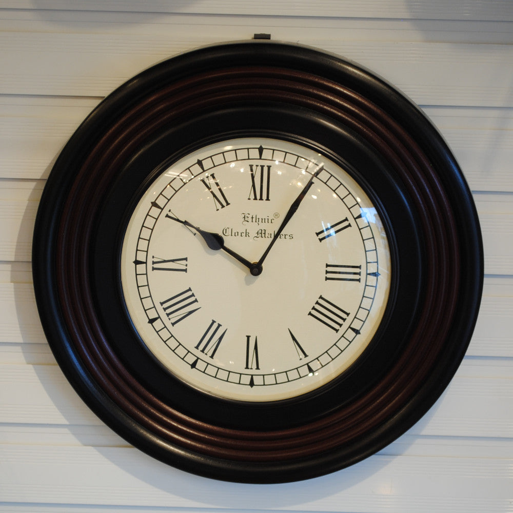 時計 壁掛け時計 掛時計 オシャレ おしゃれ ウォールクロック ウォール クロック 丸型時計 EthnicClockMakerts 306004