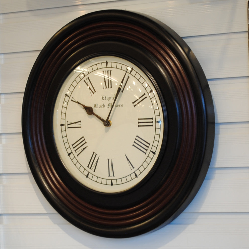 時計 壁掛け時計 掛時計 オシャレ おしゃれ ウォールクロック ウォール クロック 丸型時計 EthnicClockMakerts 306004