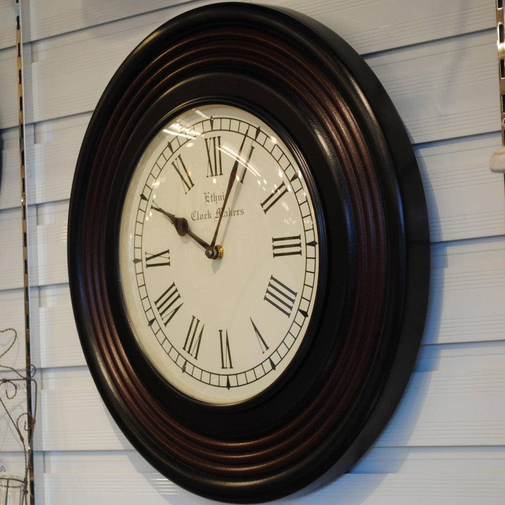 時計 壁掛け時計 掛時計 オシャレ おしゃれ ウォールクロック ウォール クロック 丸型時計 EthnicClockMakerts 306004
