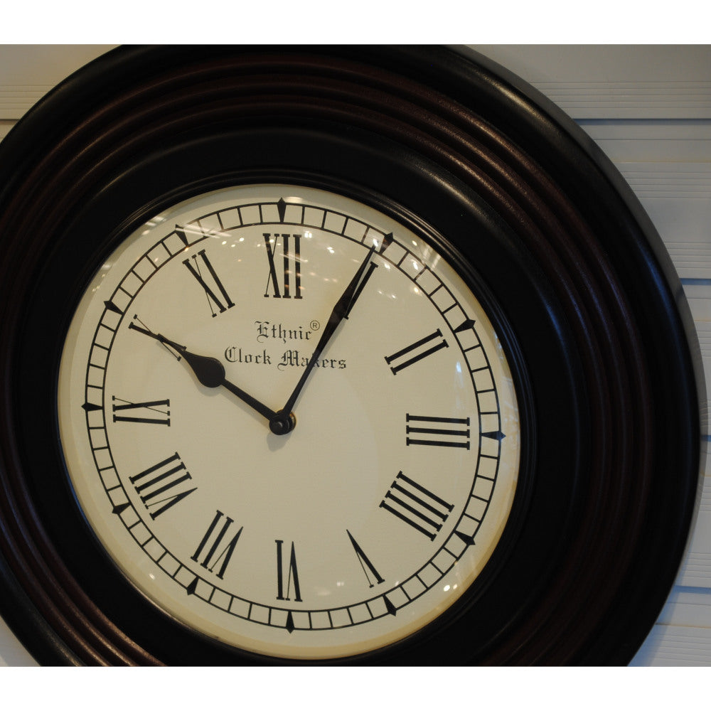 時計 壁掛け時計 掛時計 オシャレ おしゃれ ウォールクロック ウォール クロック 丸型時計 EthnicClockMakerts 306004