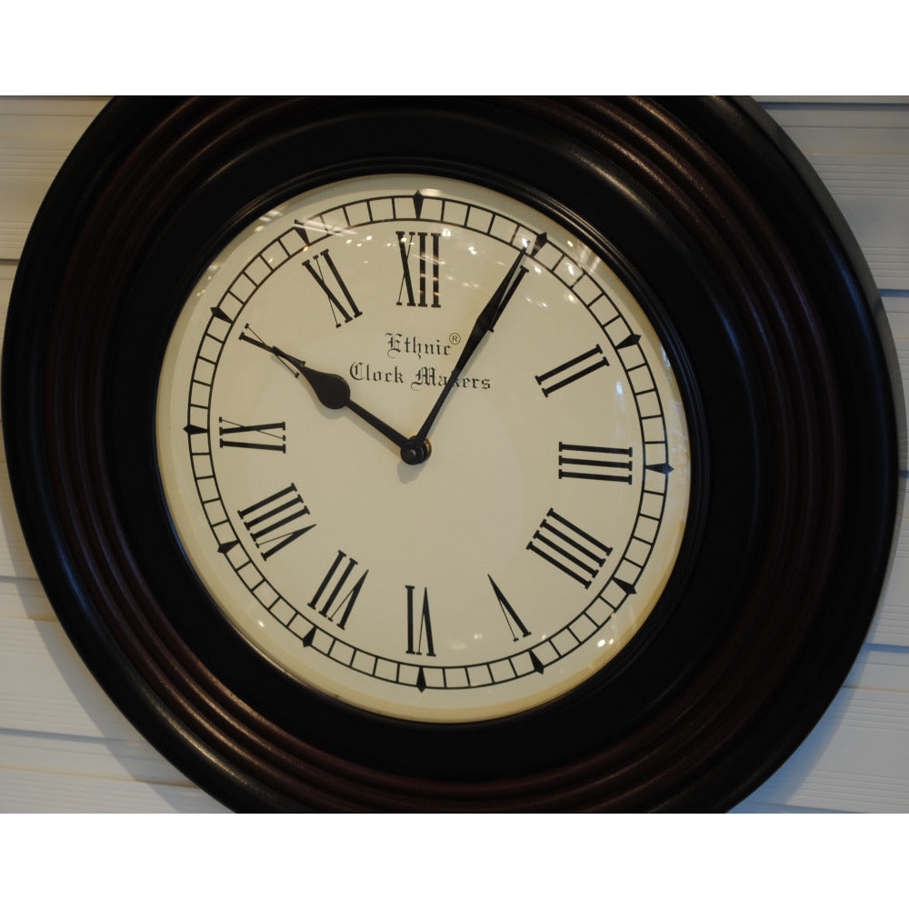 時計 壁掛け時計 掛時計 オシャレ おしゃれ ウォールクロック ウォール クロック 丸型時計 EthnicClockMakerts 306004