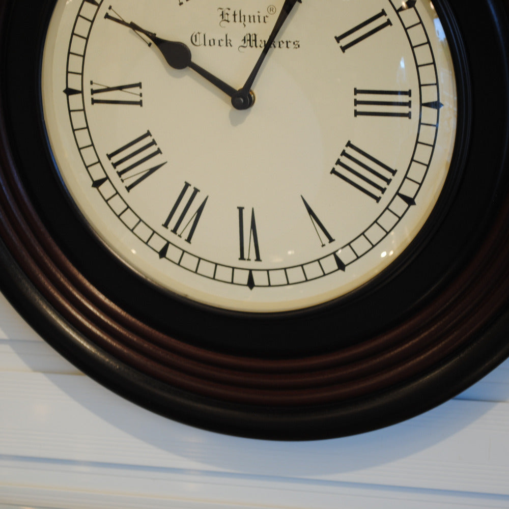 時計 壁掛け時計 掛時計 オシャレ おしゃれ ウォールクロック ウォール クロック 丸型時計 EthnicClockMakerts 306004