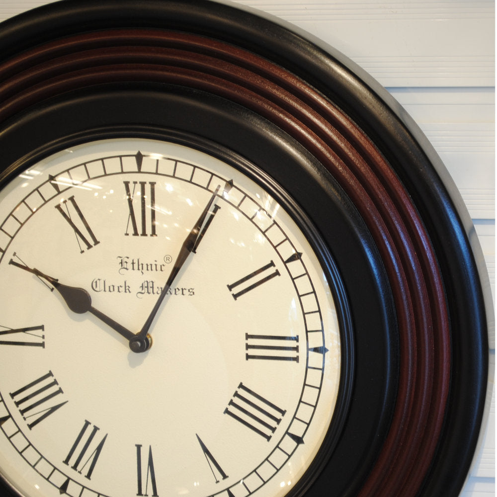 時計 壁掛け時計 掛時計 オシャレ おしゃれ ウォールクロック ウォール クロック 丸型時計 EthnicClockMakerts 306004