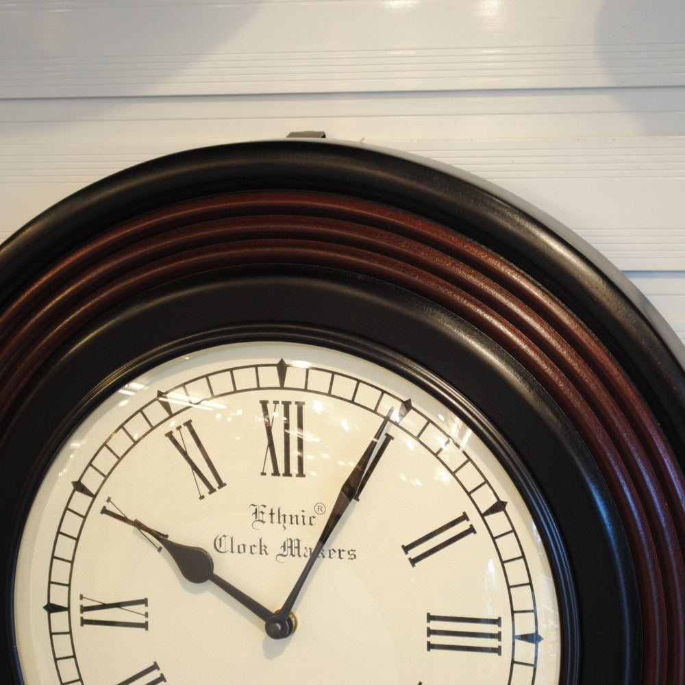 時計 壁掛け時計 掛時計 オシャレ おしゃれ ウォールクロック ウォール クロック 丸型時計 EthnicClockMakerts 306004