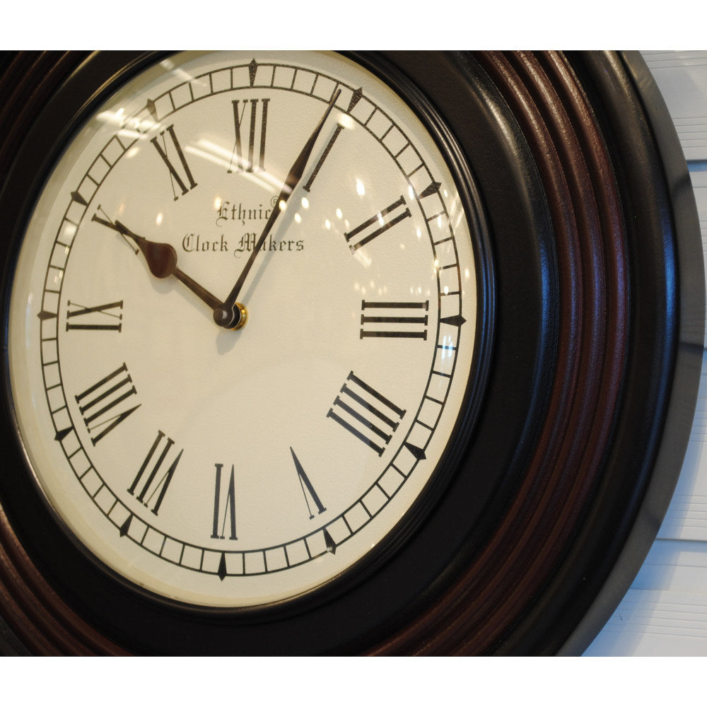 時計 壁掛け時計 掛時計 オシャレ おしゃれ ウォールクロック ウォール クロック 丸型時計 EthnicClockMakerts 306004