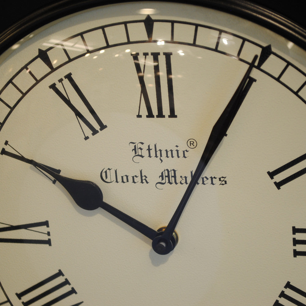 時計 壁掛け時計 掛時計 オシャレ おしゃれ ウォールクロック ウォール クロック 丸型時計 EthnicClockMakerts 306004