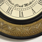 時計 壁掛け時計 掛時計 オシャレ おしゃれ ウォールクロック ウォール クロック 丸型時計 EthnicClockMakerts 306017