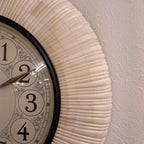 時計 掛時計 ウォールクロック 丸 象嵌 BONE ボーン Ethnic clock Makerts エスニック クロック マーケット 0328018 クラシック