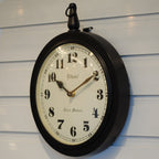 時計 掛時計 おしゃれ ウォール クロック アンティーク クラシック アイアン 丸 Ethnic clock Makerts エスニック クロック マーケット 306024