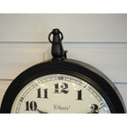 時計 掛時計 おしゃれ ウォール クロック アンティーク クラシック アイアン 丸 Ethnic clock Makerts エスニック クロック マーケット 306024