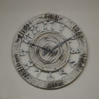 時計 壁掛け時計 オシャレ 丸 アンティーク風 掛時計 スケルトン カフェ クラシック ウォールクロック EthnicClockMakerts 306028