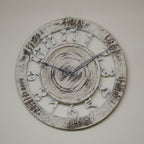 時計 壁掛け時計 オシャレ 丸 アンティーク風 掛時計 スケルトン カフェ クラシック ウォールクロック EthnicClockMakerts 306028