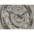 時計 壁掛け時計 オシャレ 丸 アンティーク風 掛時計 スケルトン カフェ クラシック ウォールクロック EthnicClockMakerts 306028