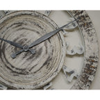 時計 壁掛け時計 オシャレ 丸 アンティーク風 掛時計 スケルトン カフェ クラシック ウォールクロック EthnicClockMakerts 306028