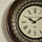 時計 壁掛け時計 掛時計 オシャレ おしゃれ ウォールクロック ウォール クロック 丸型時計 EthnicClockMakerts 306037