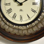 時計 壁掛け時計 掛時計 オシャレ おしゃれ ウォールクロック ウォール クロック 丸型時計 EthnicClockMakerts 306037