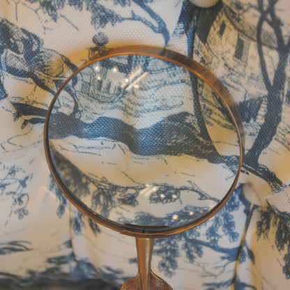 拡大鏡 おしゃれ 真鍮製 ルーペ アンティーク 虫眼鏡 雑貨 アンティーク調 インテリア雑貨 ヨーロピアン雑貨 オシャレ雑貨 おしゃれ雑貨 325009