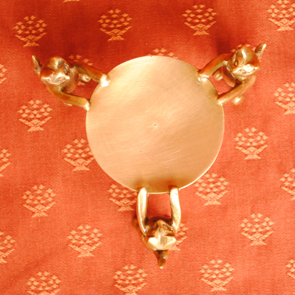 アクセサリートレイ おしゃれ CAT 猫 ネコ 真鍮製 アクセサリープレート トレイ プレート 雑貨 トレー インテリア雑貨 オシャレ雑貨 おしゃれ雑貨 325012