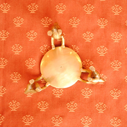 アクセサリートレイ おしゃれ CAT 猫 ネコ 真鍮製 アクセサリープレート トレイ プレート 雑貨 トレー インテリア雑貨 オシャレ雑貨 おしゃれ雑貨 325012