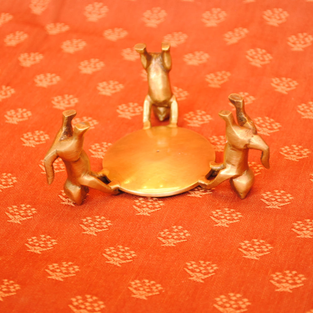 アクセサリートレイ おしゃれ CAT 猫 ネコ 真鍮製 アクセサリープレート トレイ プレート 雑貨 トレー インテリア雑貨 オシャレ雑貨 おしゃれ雑貨 325012