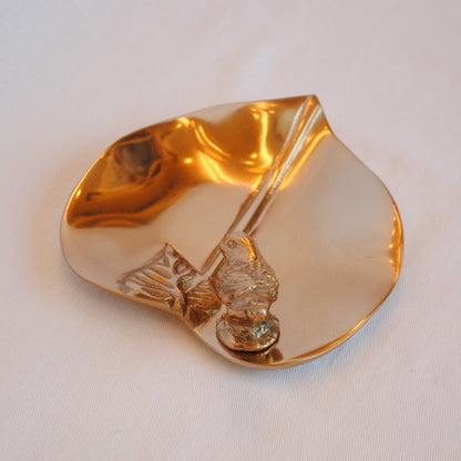 トレイ バードバス型トレイ おしゃれ アルミ製 プレート 鳥 バード アンティーク風 キートレイ 鍵皿 皿 トレー 雑貨 オブジェ インテリア雑貨 325045