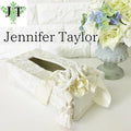 リボン ティッシュ ボックス BOX ヨーロピアン プリンセス インテリア ジェニファーテイラー カルトナージュ Jennifer Taylor raffine-WH 32945TB
