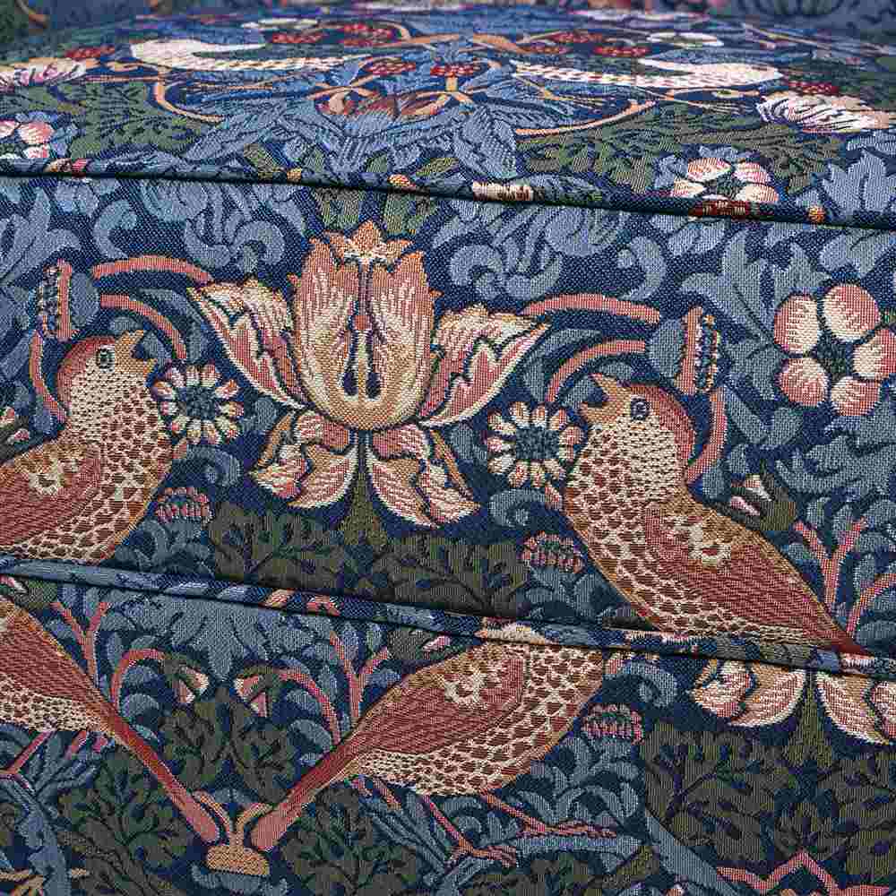 アームチェア チェア ウィリアムモリス ウイリアムモリス WilliamMorris アンティーク調 1人掛けソファ 椅子 ボタン締め いちご泥棒 StrawberryThief 33114AC