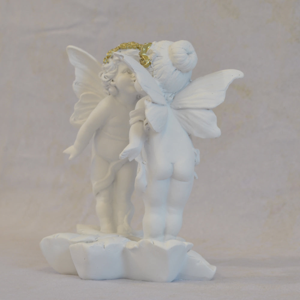 フェアリー 妖精 置物 2個セット フェアリーKISS エンジェル 天使雑貨 天使置物 エンジェル雑貨 天使 エンジェル 368103