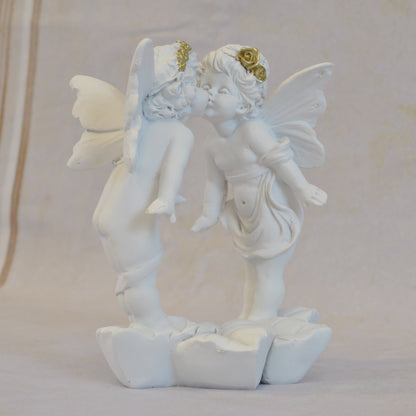 フェアリー 妖精 置物 2個セット フェアリーKISS エンジェル 天使雑貨 天使置物 エンジェル雑貨 天使 エンジェル 368103