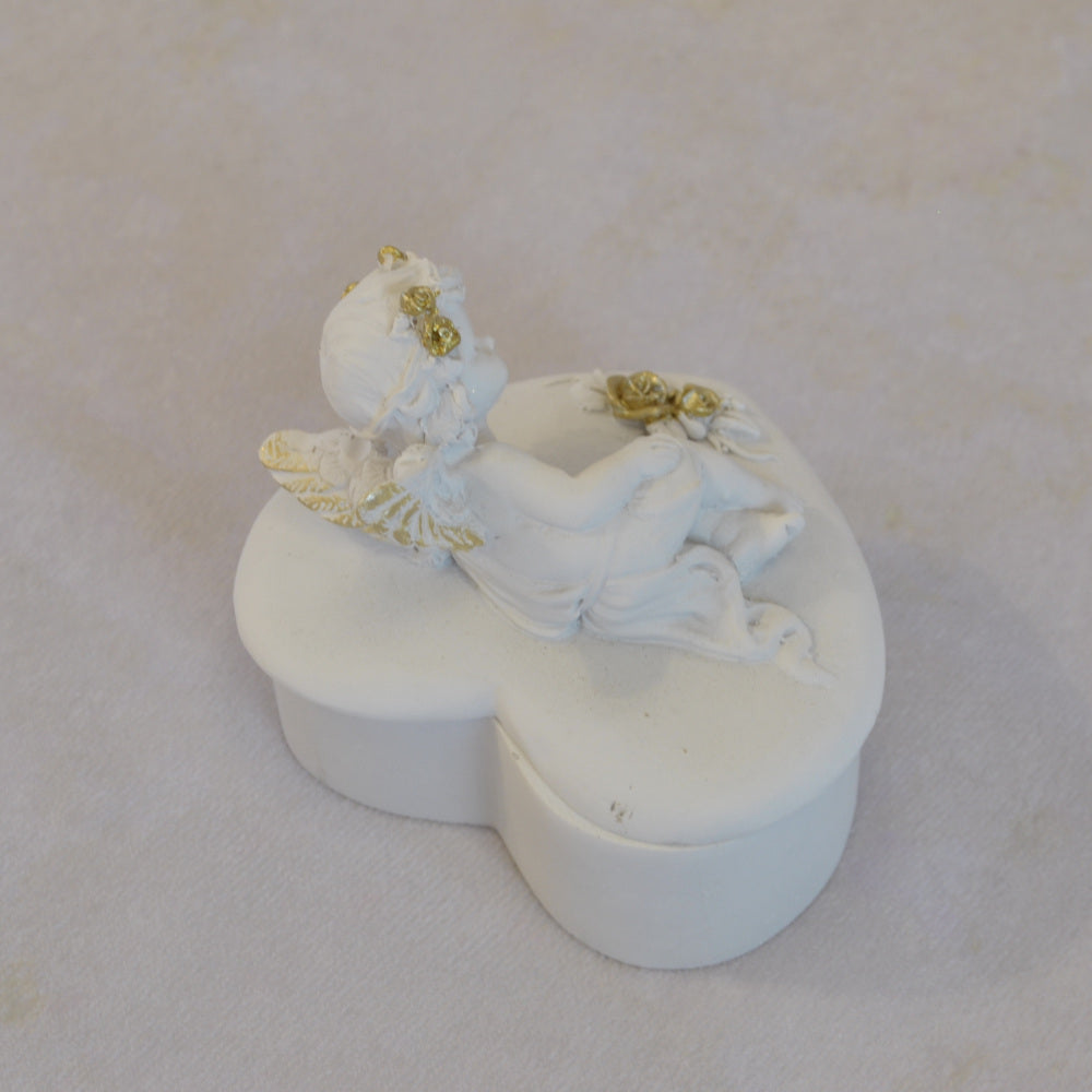 ボックスBOXハート型ボックス天使ボックスエンジェルBOXハートBOX 天使 置物 エンジェル 天使雑貨 天使置物 エンジェル雑貨 368104