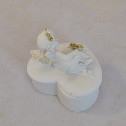 ボックスBOXハート型ボックス天使ボックスエンジェルBOXハートBOX 天使 置物 エンジェル 天使雑貨 天使置物 エンジェル雑貨 368104