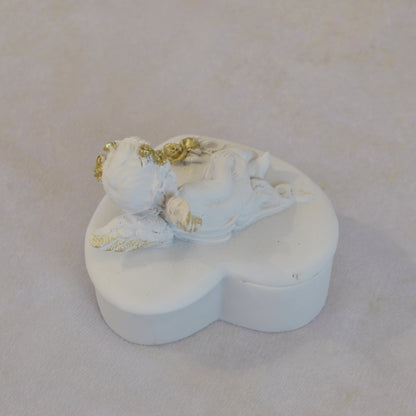 ボックスBOXハート型ボックス天使ボックスエンジェルBOXハートBOX 天使 置物 エンジェル 天使雑貨 天使置物 エンジェル雑貨 368104