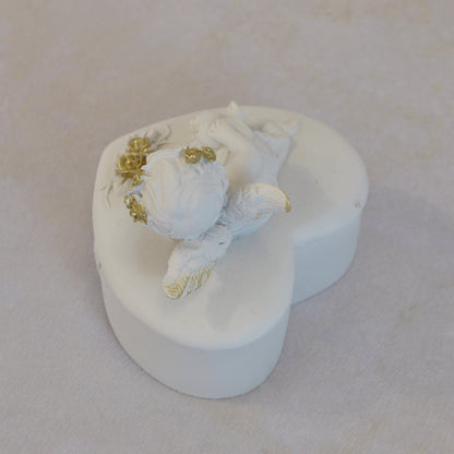 ボックスBOXハート型ボックス天使ボックスエンジェルBOXハートBOX 天使 置物 エンジェル 天使雑貨 天使置物 エンジェル雑貨 368104