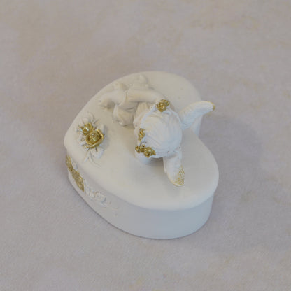 ボックスBOXハート型ボックス天使ボックスエンジェルBOXハートBOX 天使 置物 エンジェル 天使雑貨 天使置物 エンジェル雑貨 368104