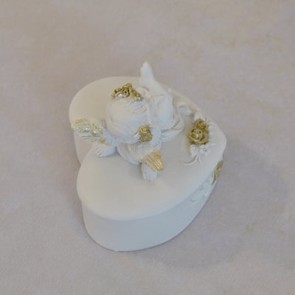 ボックスBOXハート型ボックス天使ボックスエンジェルBOXハートBOX 天使 置物 エンジェル 天使雑貨 天使置物 エンジェル雑貨 368105