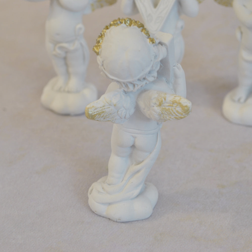 エンジェル置物 LOVE4個セット 天使置物 天使LOVE エンジェルLOVE 天使 置物 エンジェル 天使雑貨 エンジェル雑貨 368106