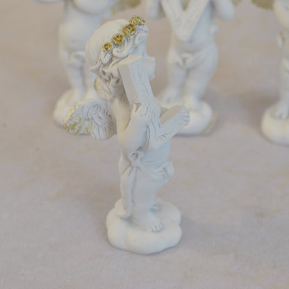 エンジェル置物 LOVE4個セット 天使置物 天使LOVE エンジェルLOVE 天使 置物 エンジェル 天使雑貨 エンジェル雑貨 368106