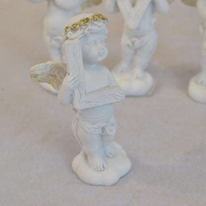 エンジェル置物 LOVE4個セット 天使置物 天使LOVE エンジェルLOVE 天使 置物 エンジェル 天使雑貨 エンジェル雑貨 368106